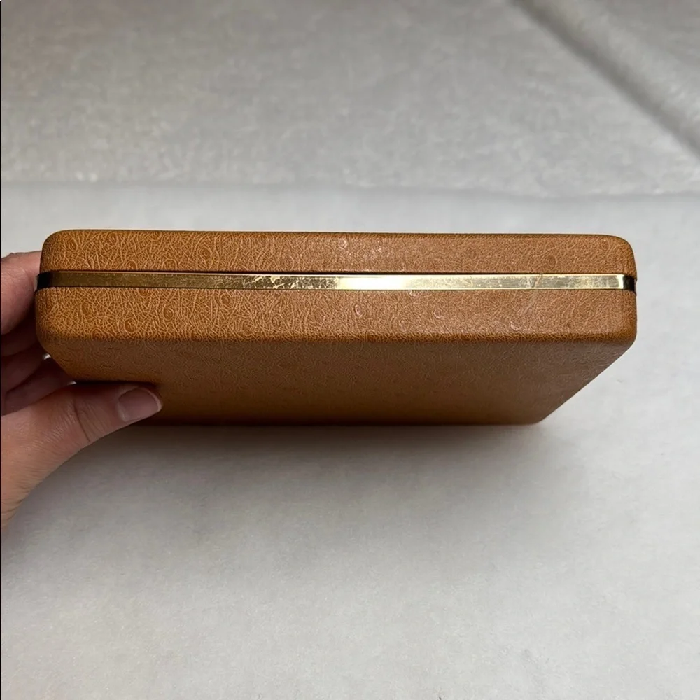 Vintage Brown Jewelry Box